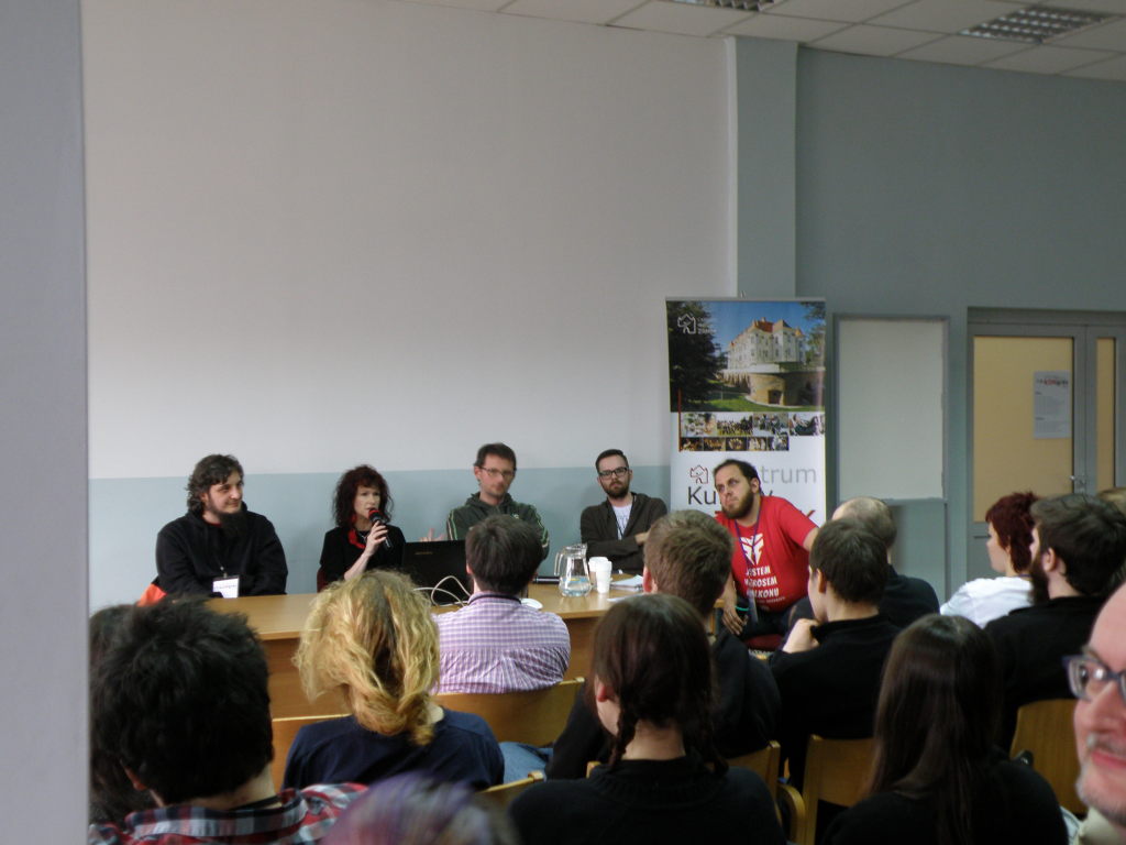One of the panel discussions