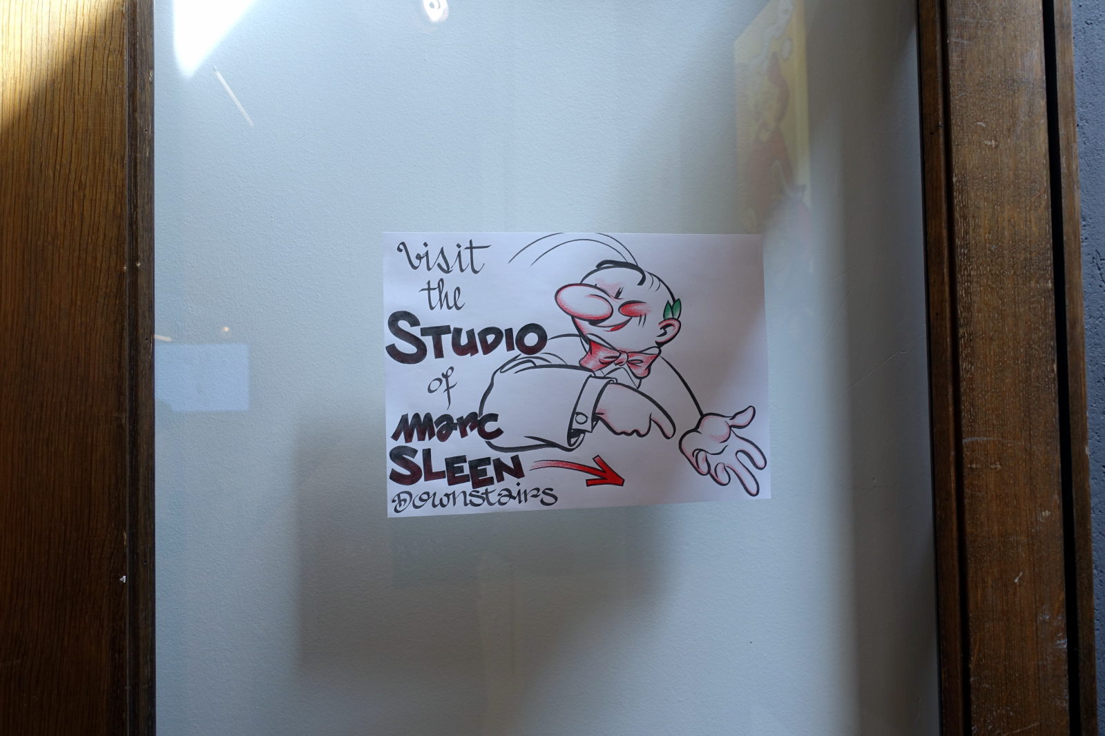 Come to see Marc Sleen's studio